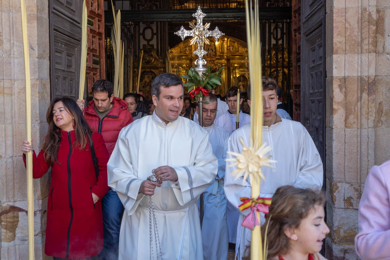 GALERÍA | Bendición de palmas y ramos en Zamora