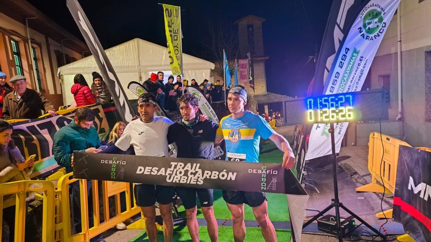 Manuel Merillas y Beatriz Parrón se imponen en el Trail Desafío Carbón de Urbiés