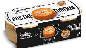 El producto Postre Torrija Caprichoso, disponible en los supermercados Dia