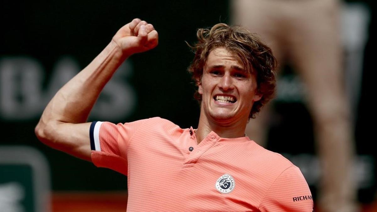 zentauroepp43598909 paris  france   02 06 2018   alexander zverev of germany cel180603152811