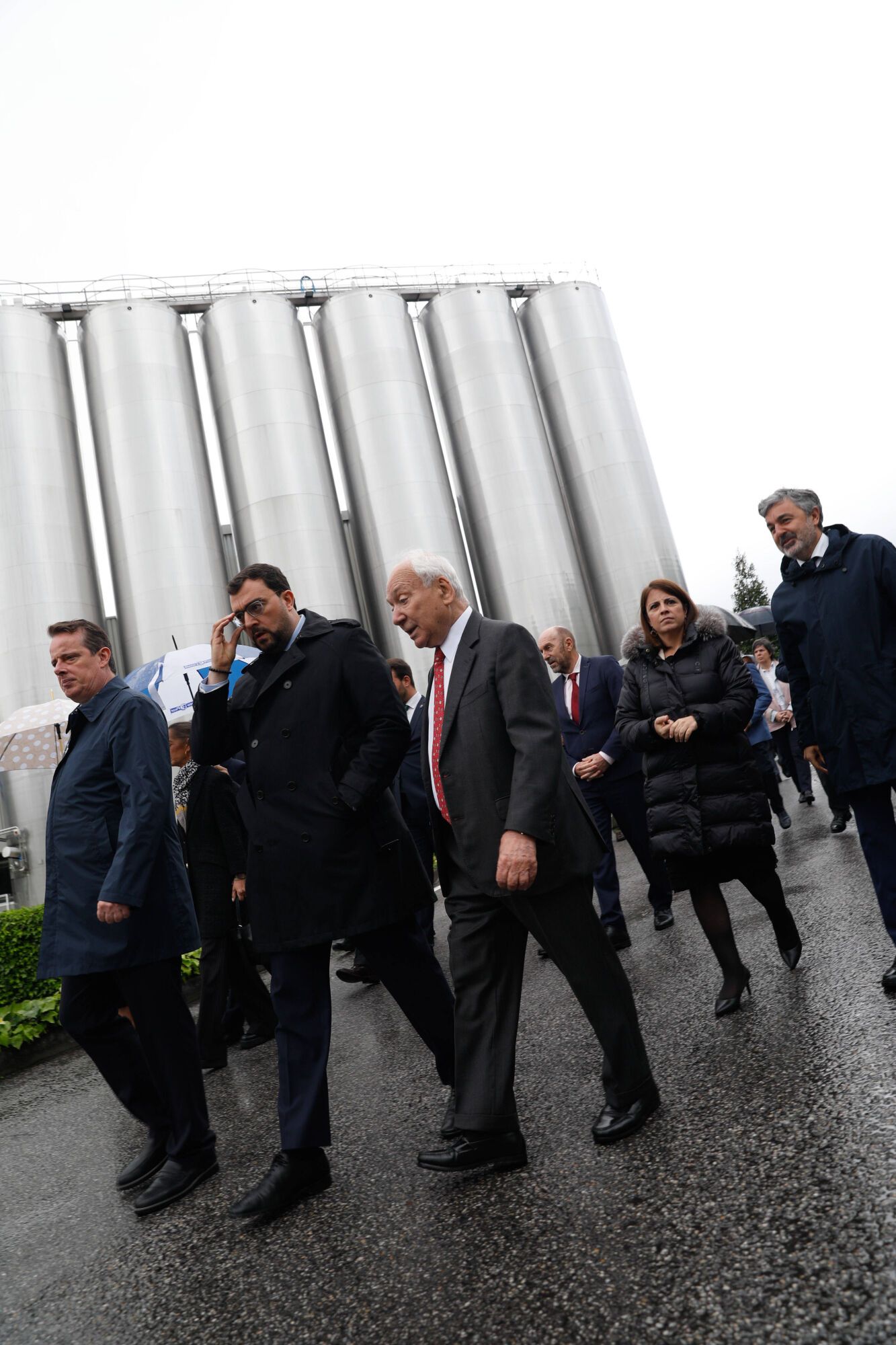 EN IMÁGENES: Inauguración de la nueva planta de Reny Picot en Anleo (Navia)