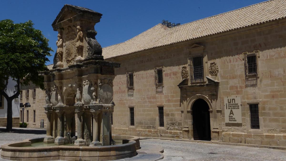 Fuente de Santa María en Baeza.