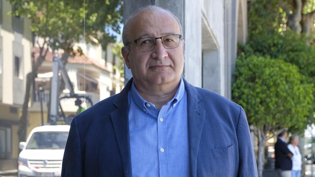Candidatos a la alcaldía de Santa Brígida. En la imagen, José Armengol Martín (Sataute - Nueva Canarias).