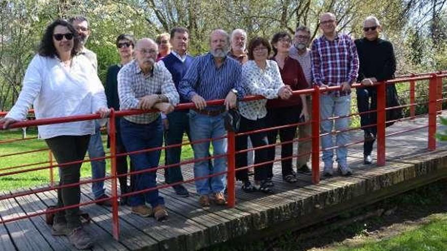 Los integrantes de la candidatura de CABE.