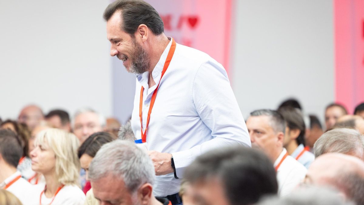 El ministro Óscar Puente, en el Comité Federal del PSOE.