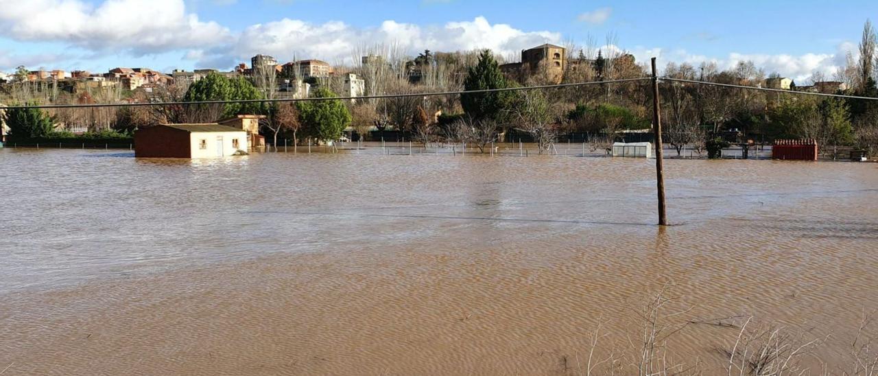 Las últimas inundaciones en Benavente se produjeron en 2019. El desbordamiento del Esla y el Órbigo rodeó la ciudad por el norte y por el sur.