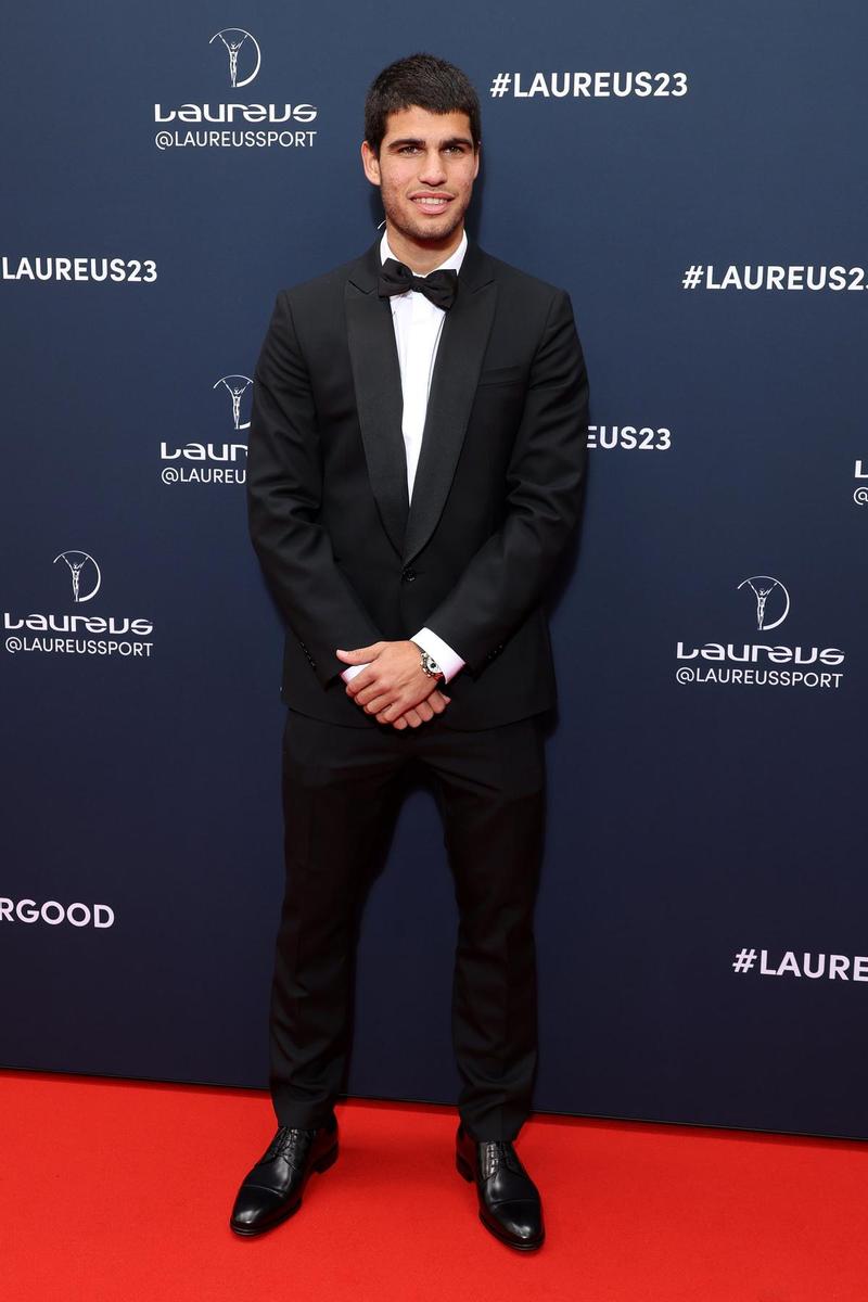 Carlos Alcaraz en los Premios Laureus 2023