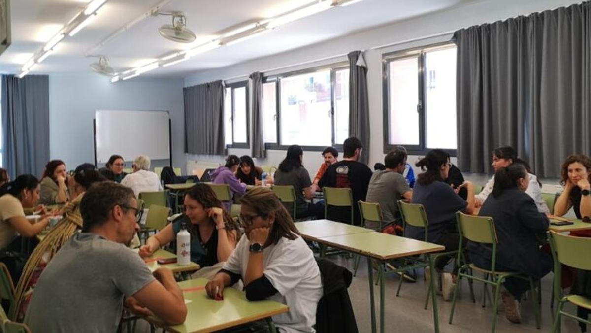 Assistents a una activitat del Centre de Normalització Lingüística de Barcelona