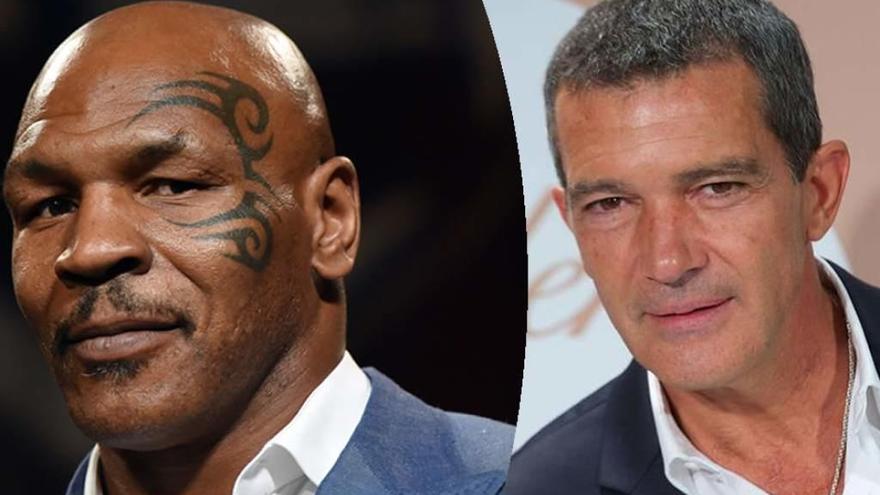 Mike Tyson y Antonio Banderas