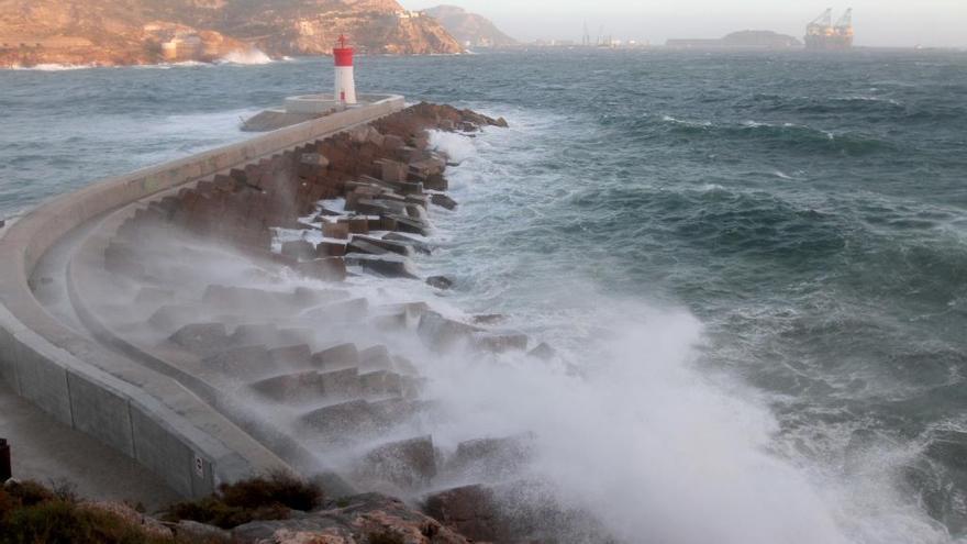 Se esperan rachas de viento de hasta 70 kms/h en Cartagena y Mazarrón