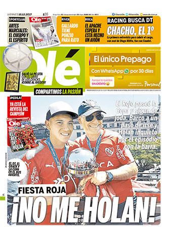 Portadas deportivas del viernes 15 de diciembre