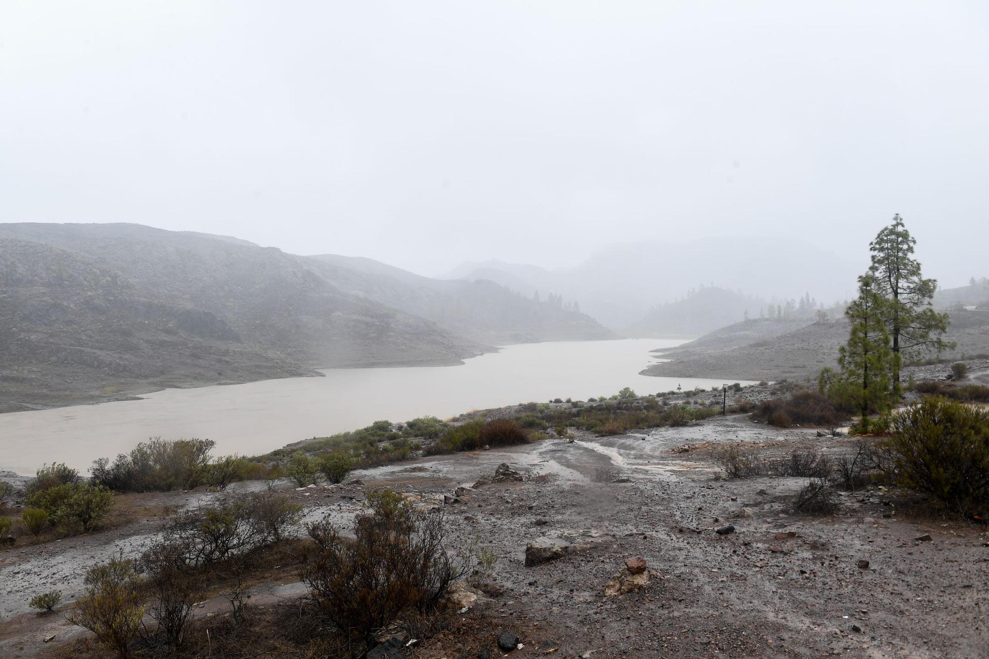 Las lluvias vuelven a caer en Gran Canaria