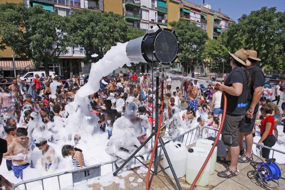 Escuma i rumba infantil a la segona jornada de la Festa Major de Salt