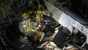 Una jutge de Vilafranca investiga les causes de l’accident mortal d’un tren a Gelida: «Estava tot destrossat»