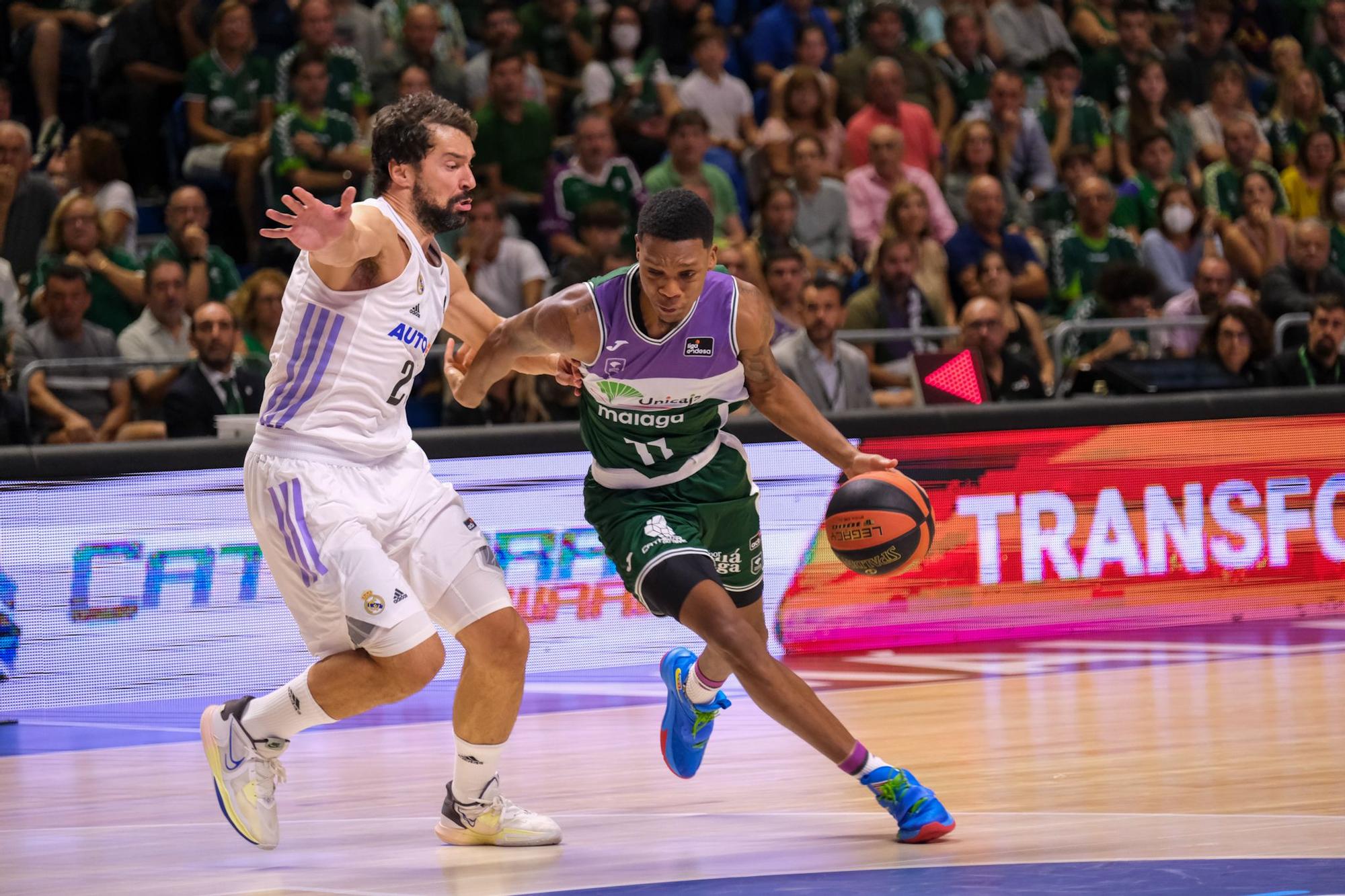 El Unicaja - Real Madrid de la Liga Endesa, en imágenes