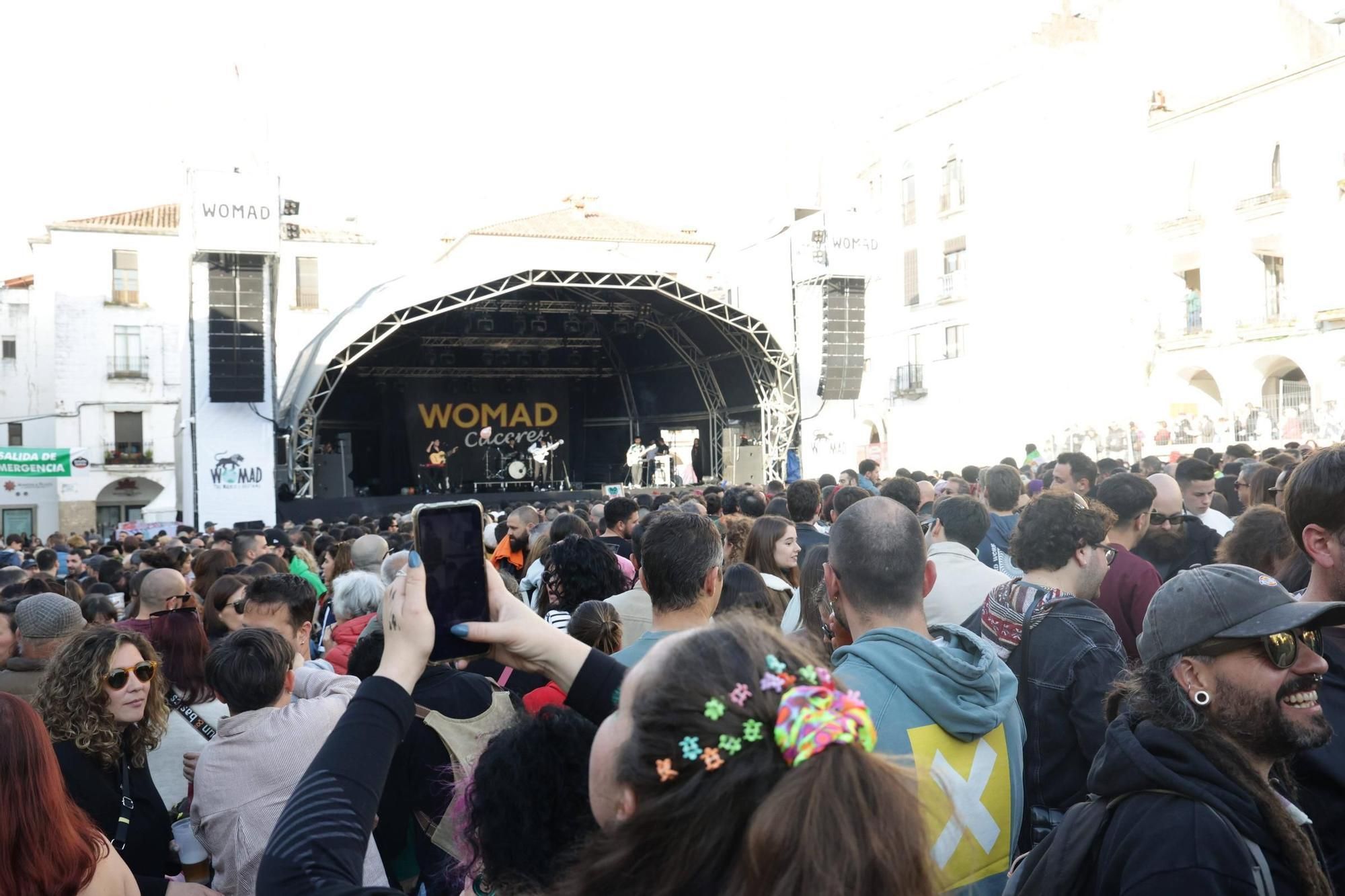 Sanguijuelas del Guadiana actuando en Womad Cáceres 2025