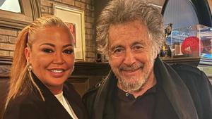 Belén Esteban y Al Pacino