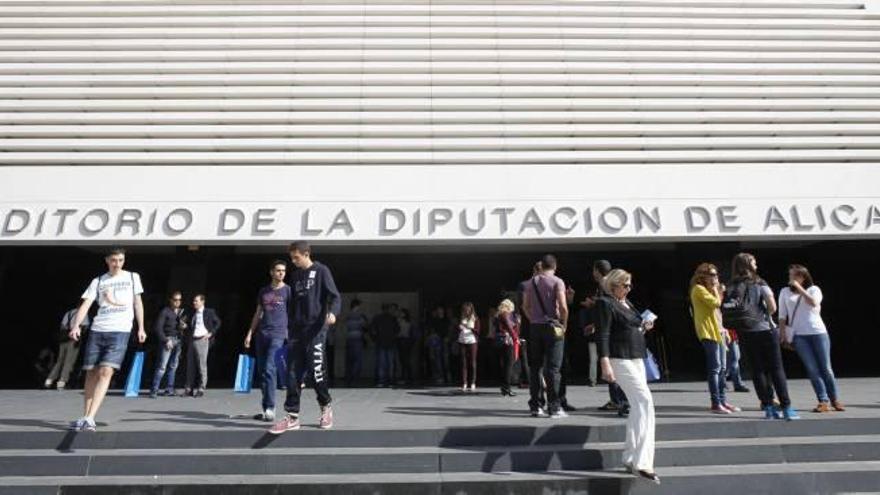 El Auditorio de la Diputación de Alicante (ADDA), que acoge desde hoy el Congreso Nacional de la Empresa Familiar.