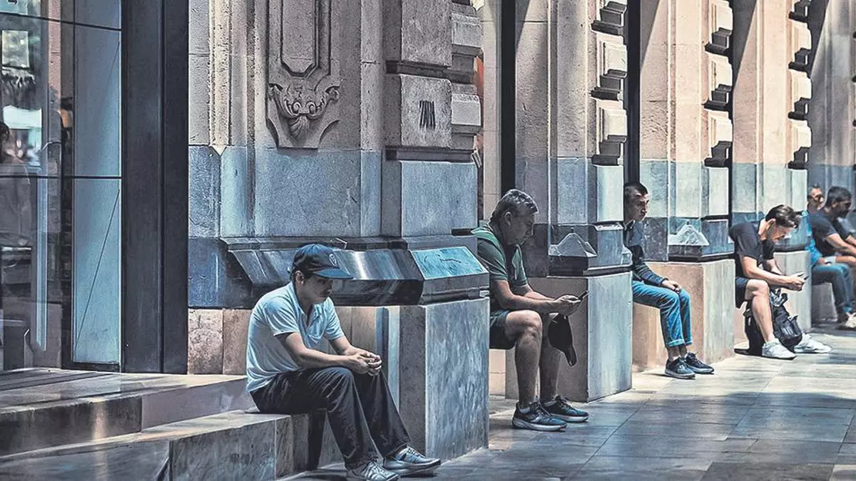 La pausa sin bares