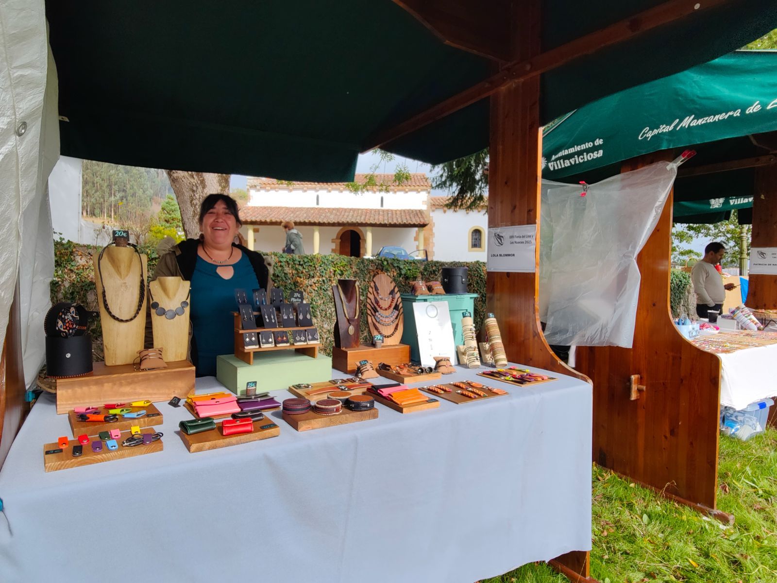 Así vivió Camoca su feria del lino y las nueces