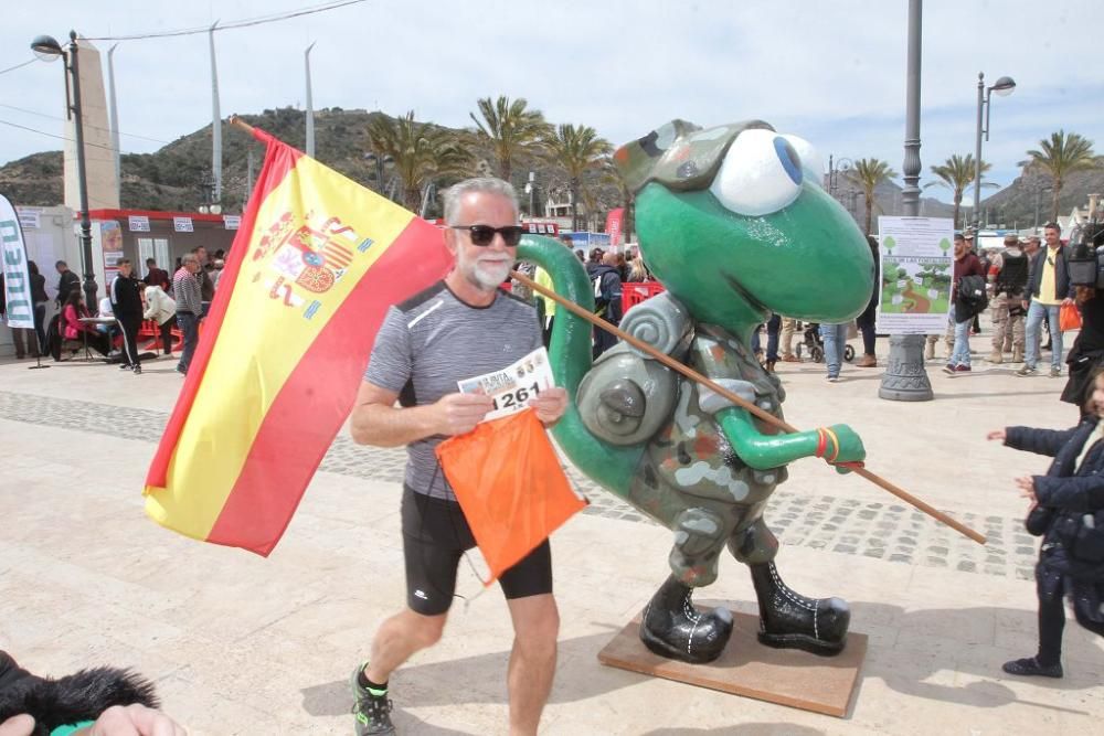 Entrega de dorsales para la Ruta de las Fortalezas de Cartagena