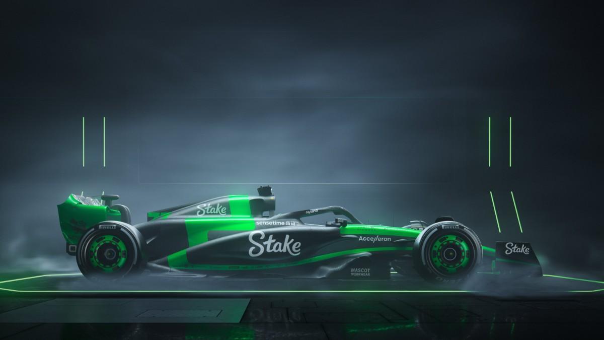 ¡Stake revoluciona la F1 con el nuevo color de su monoplaza!