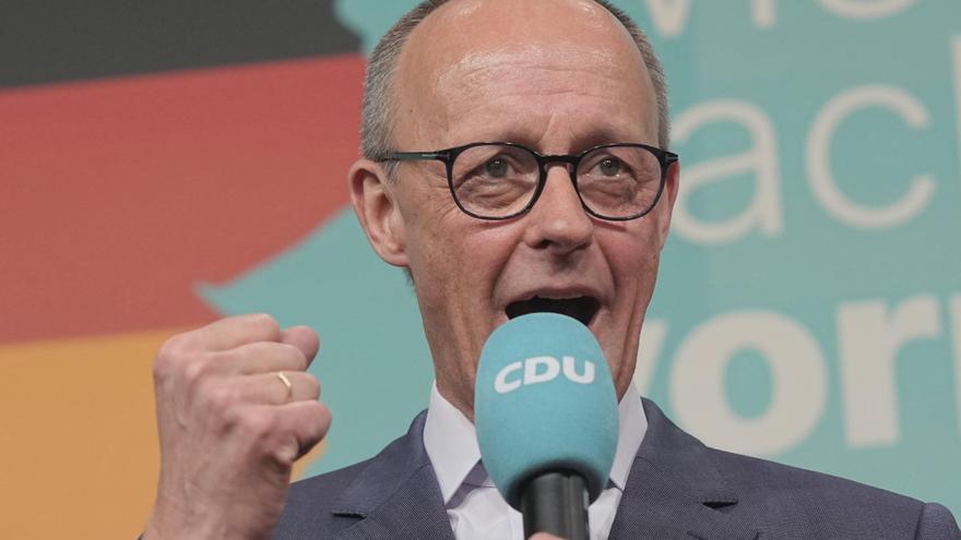 Merz reclama la victoria y pide rápidas negociaciones para lograr una coalición de gobierno