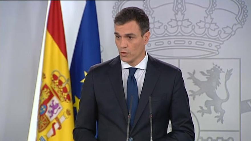 El presidente del Gobierno, Pedro Sánchez, da a conocer el nuevo Gobierno