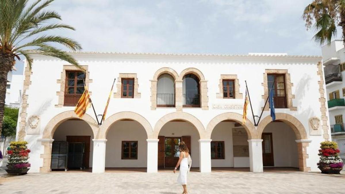 Ayuntamiento de Santa Eulària, foto de archivo.