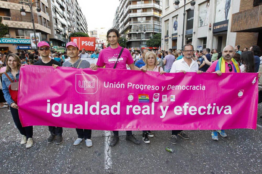 Manifestación del Orgullo LGTBi en Valencia