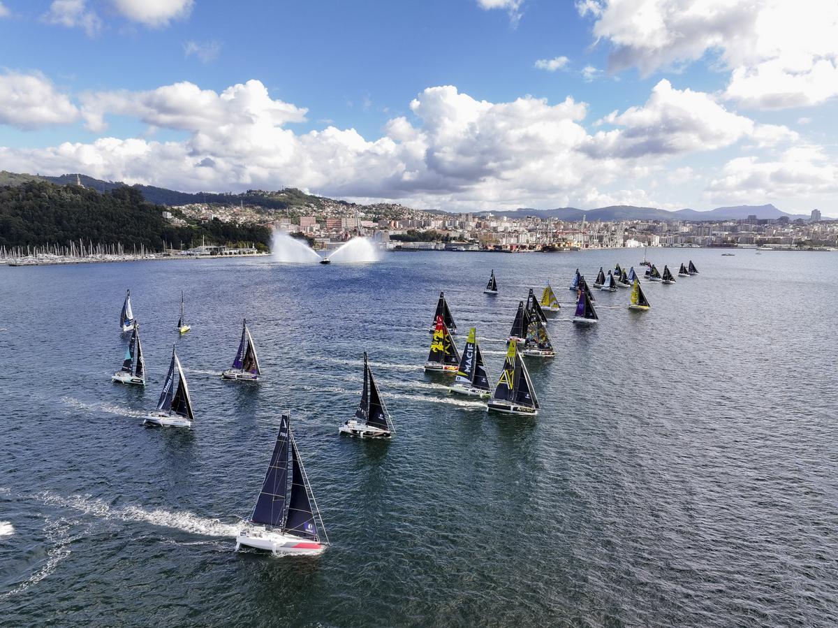 Salida desde Vigo de La Solitaire.