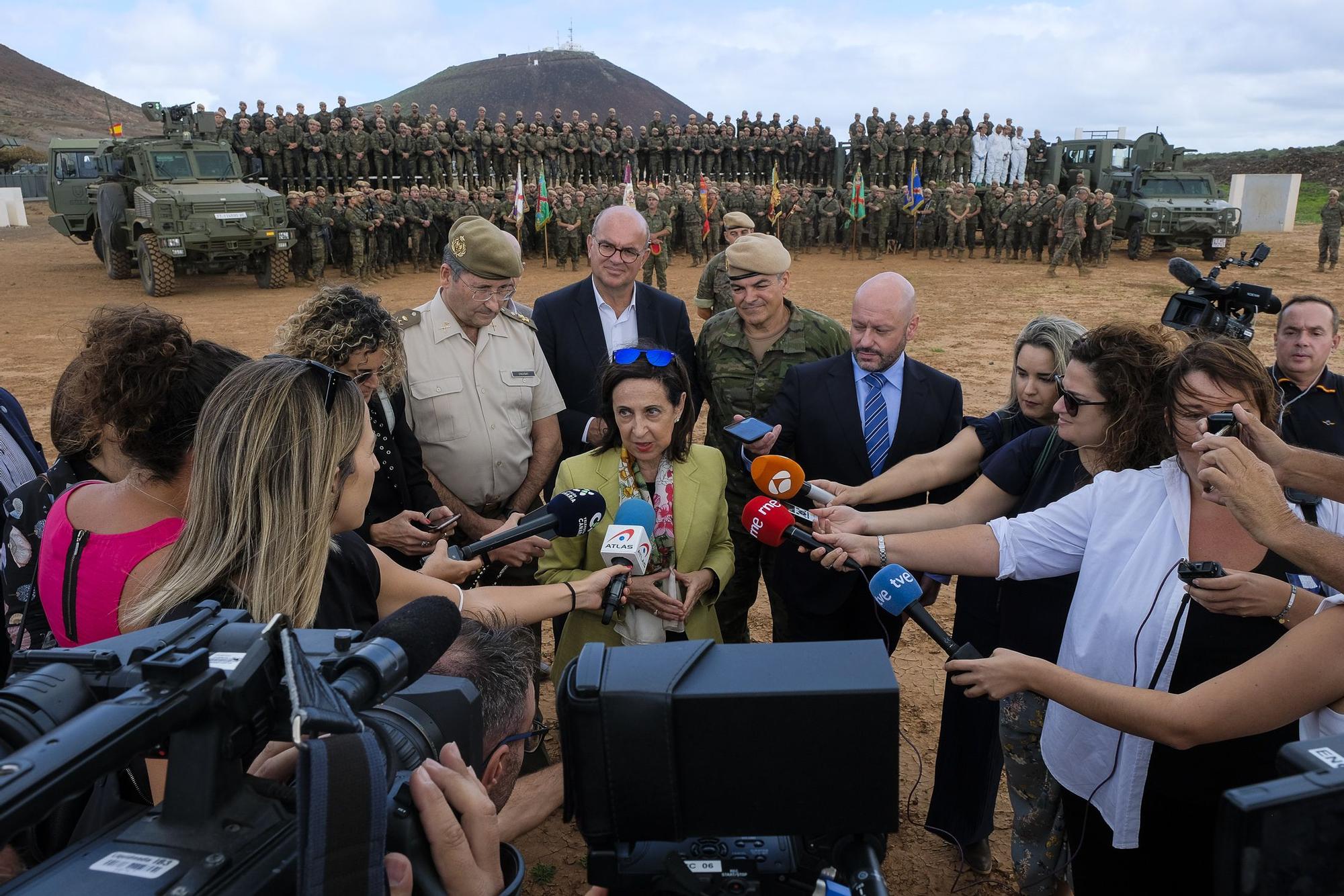 Visita de la ministra Margarita Robles a Gran Canaria (4/12/2022)