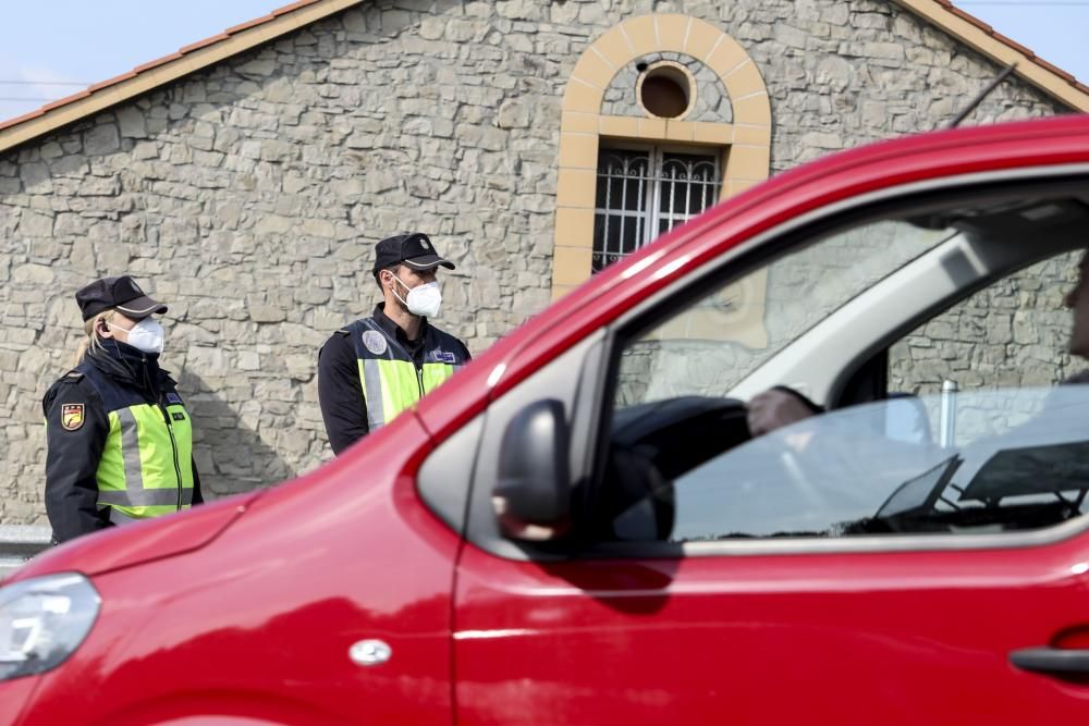 Saúl Craviotto, con la Policia Nacional