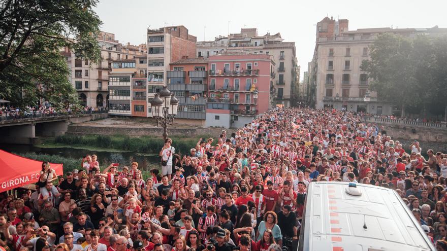 La Festa del Girona FC: Horari i recorregut de la rua i dels concerts a la Copa