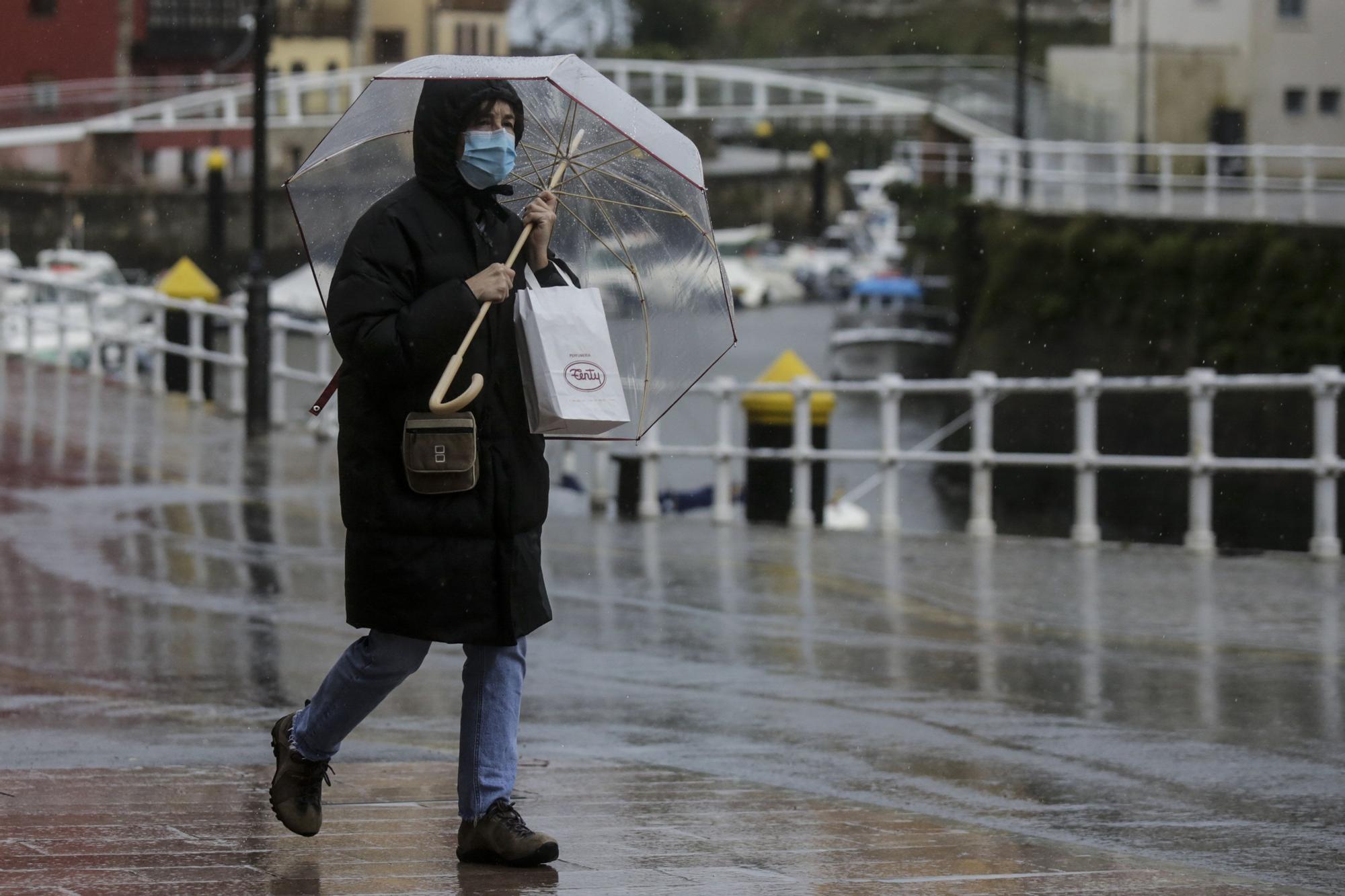 Temporal en Llanes