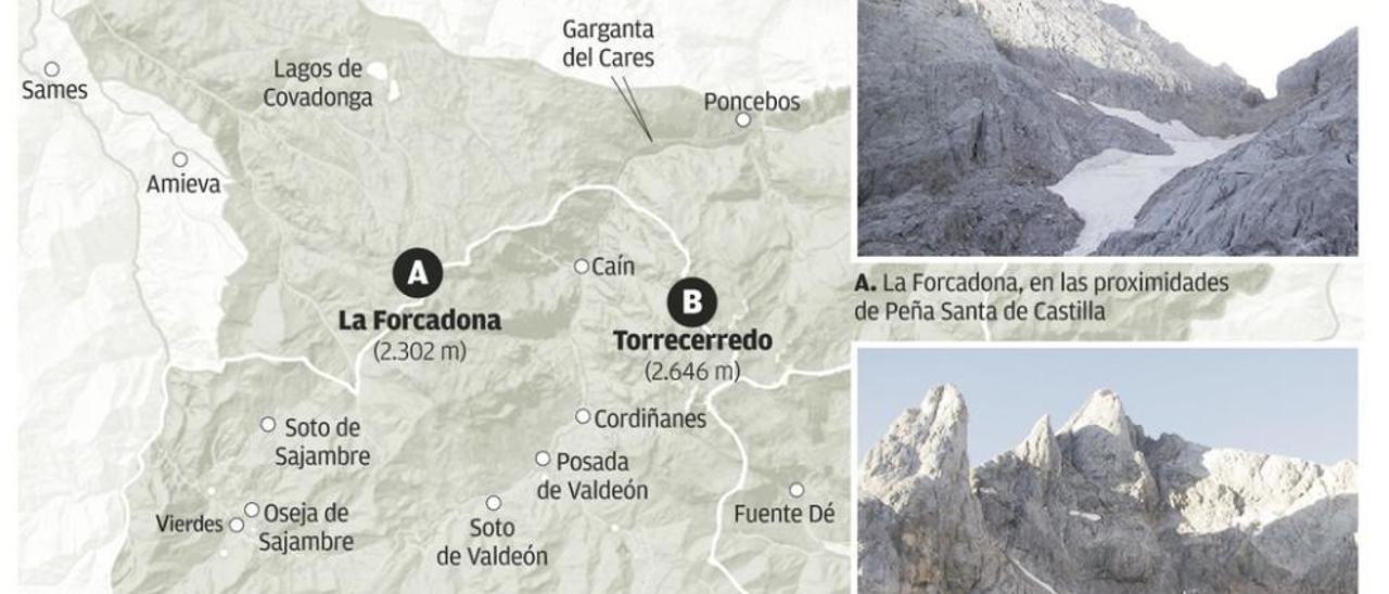 Los heleros de los Picos de Europa se derriten