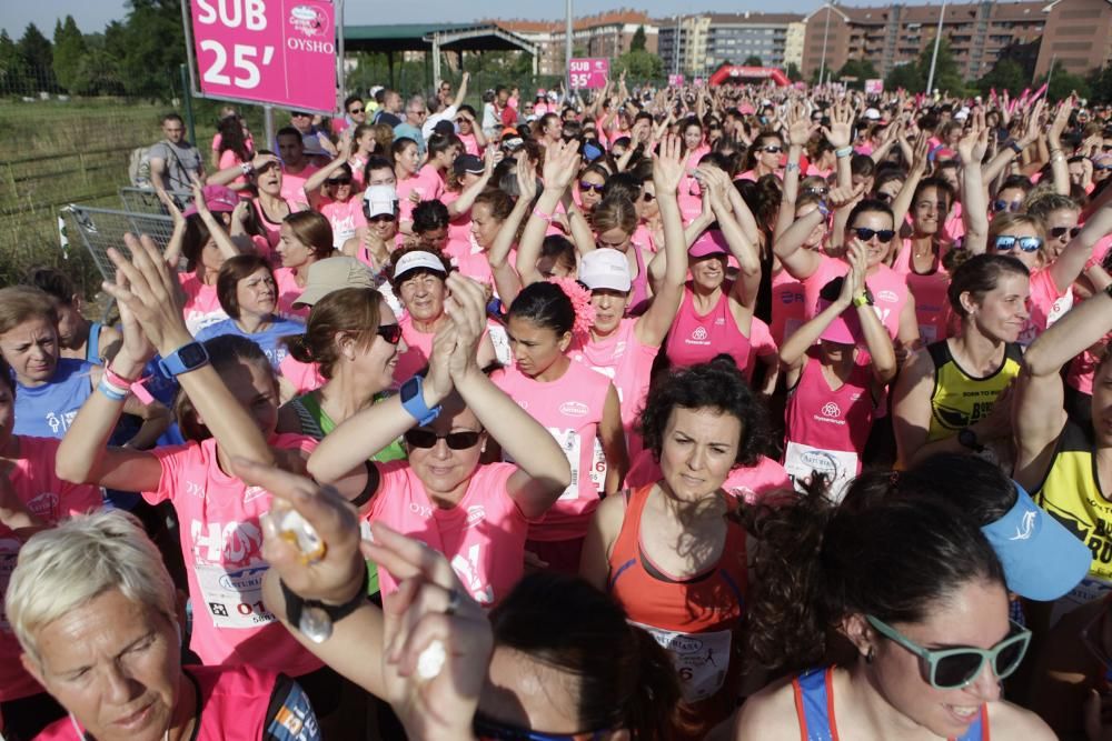 Carrera de la mujer en la zona este de Gijón.