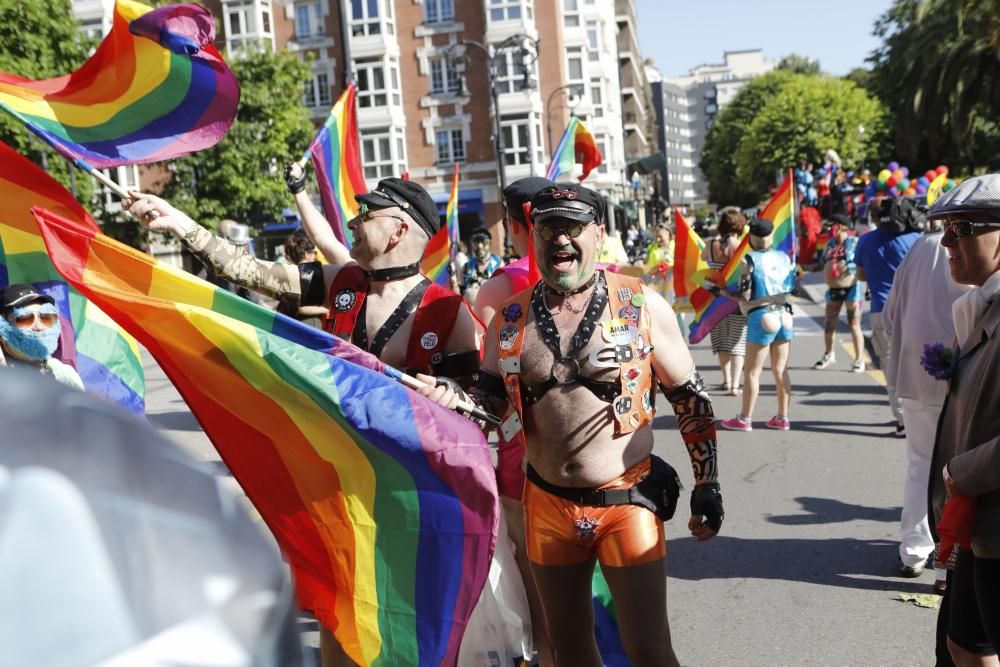 Desfile del "Orgullo del Norte", en Gijón