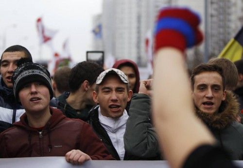 El Día de la Unidad Nacional de Rusia ha sacado a la calle a miles de personas bajo los emblemas de la Iglesia ortodoxa y las protestas contra la inmigración.