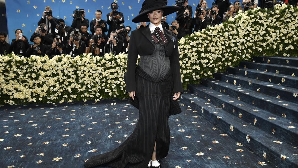 Rihanna en la Met Gala 2025.