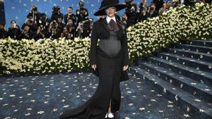 Rihanna en la Met Gala 2025.