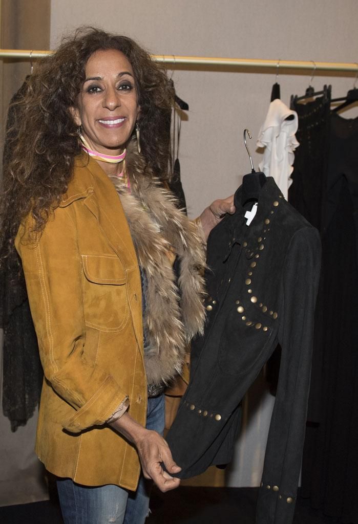 Rosario en la inauguración de la nueva boutique de Plein Sud en Madrid