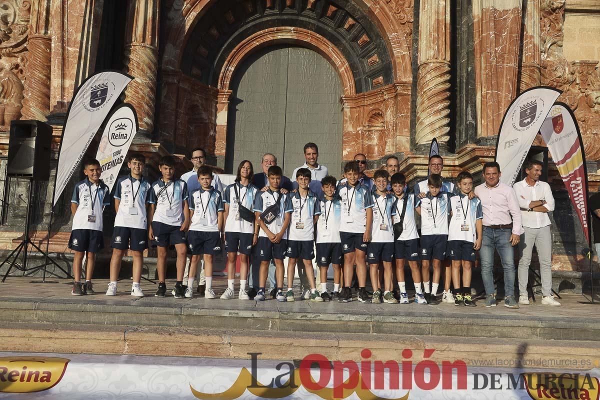 Recepción de la Tomir Cup en Caravaca