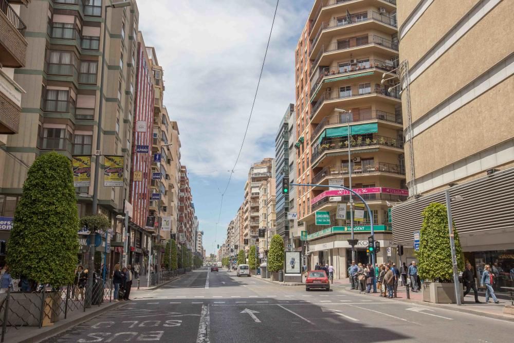 Imágenes recientes de la avenida de Maisonnave