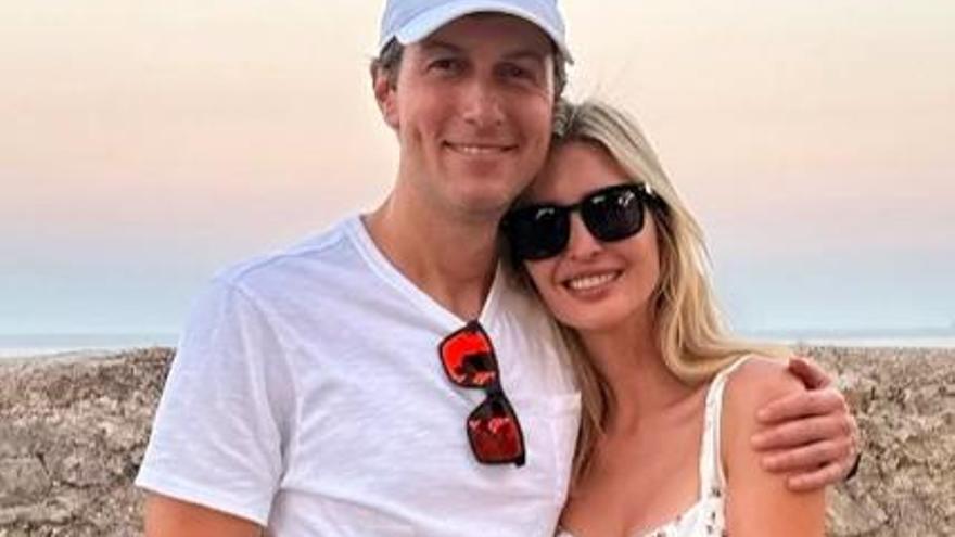 Ivanka, la hija de Donald Trump, de vacaciones en Ibiza