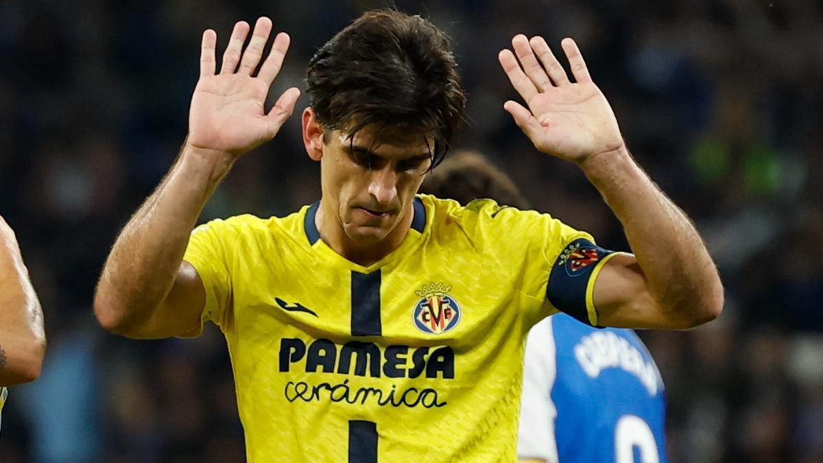 Gerard Moreno, protagonista de la victoria del Villarreal en el RCDE Stadium