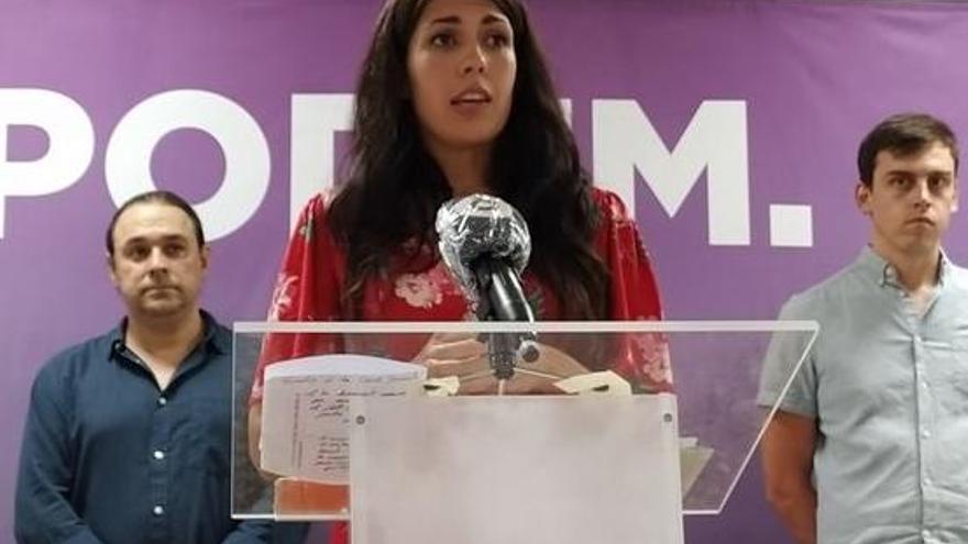 Naiara Davó defiende que el &quot;empate técnico&quot; en Podemos obliga a Pilar Lima a un pacto en la Comunidad