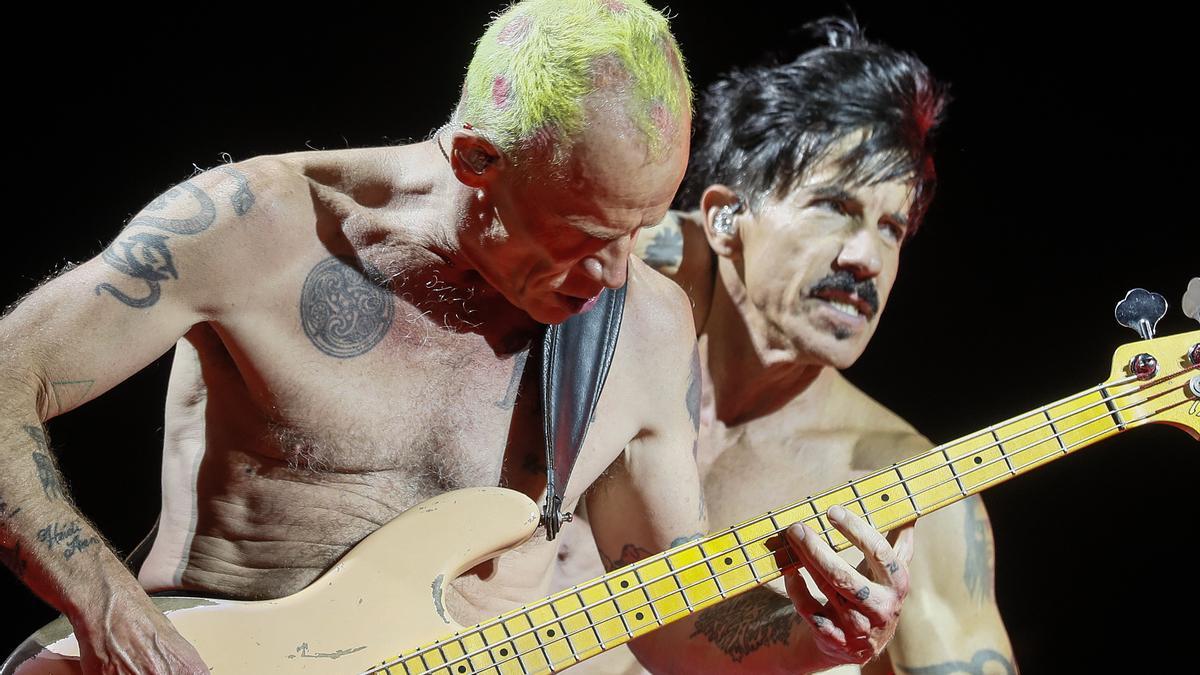 Un concierto de Red Hot Chili Peppers.