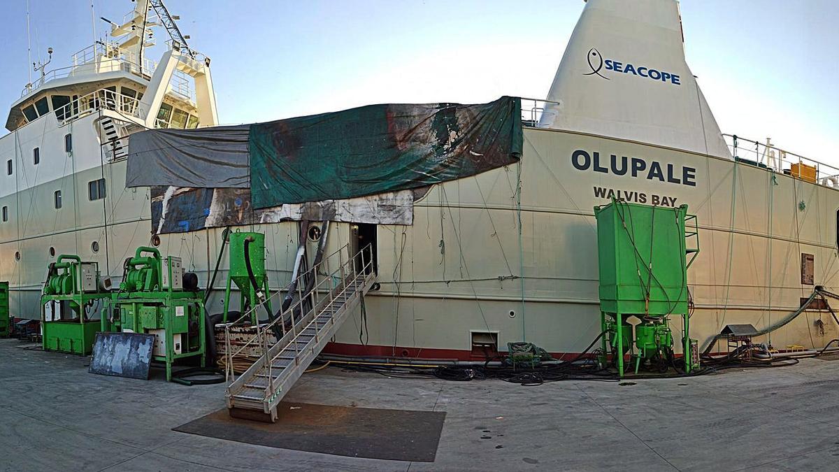 El “Olupale” fue construido por Armón para Seacope Freezer Fishing, empresa namibia participada por Copemar.