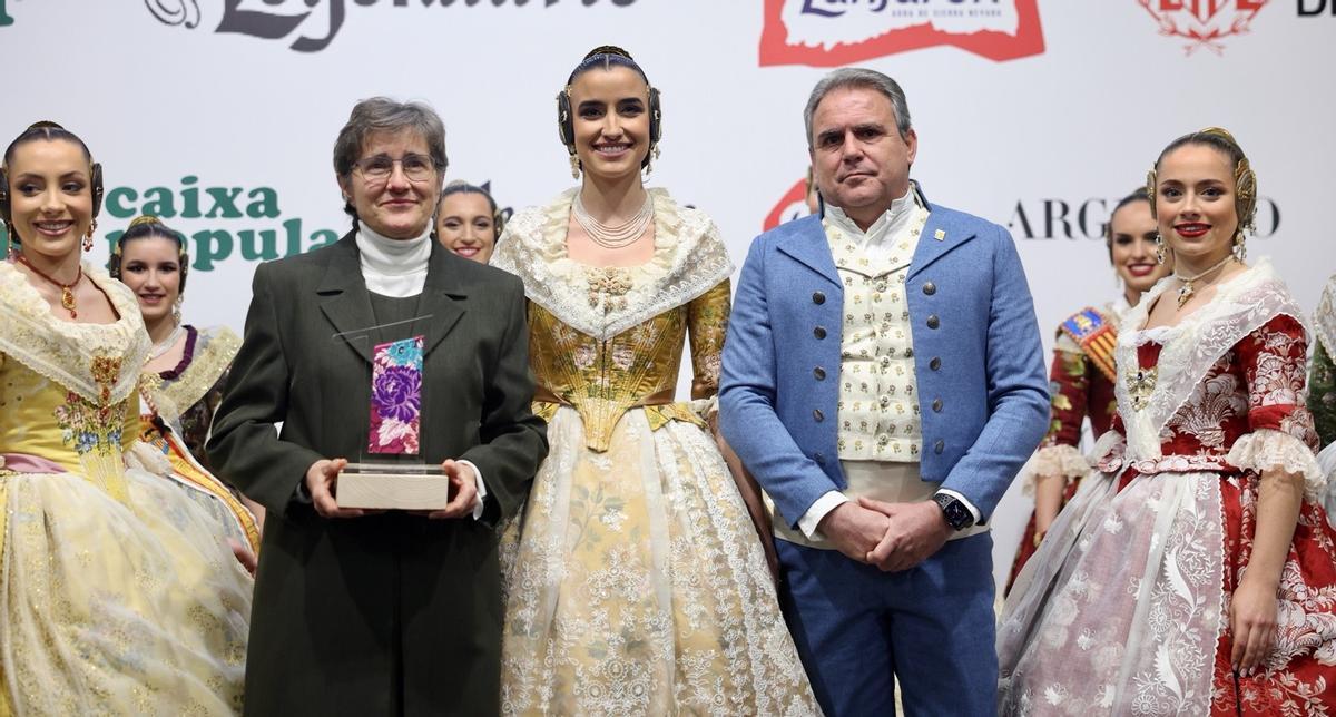 La Federación de Primera A premió a Rosa María Donat